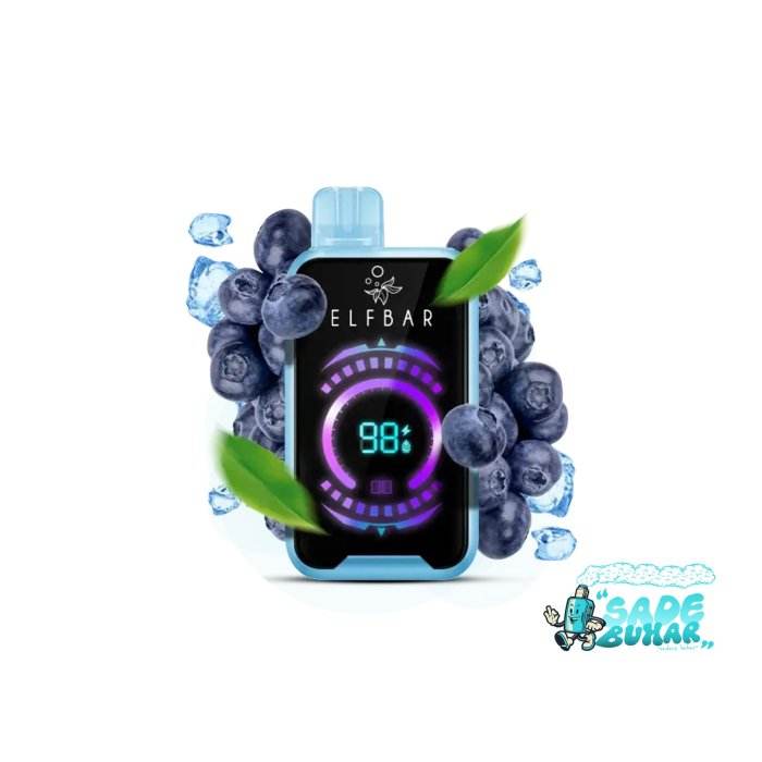 Elfbar D2 20000 Blueberry Ice - Görsel 1