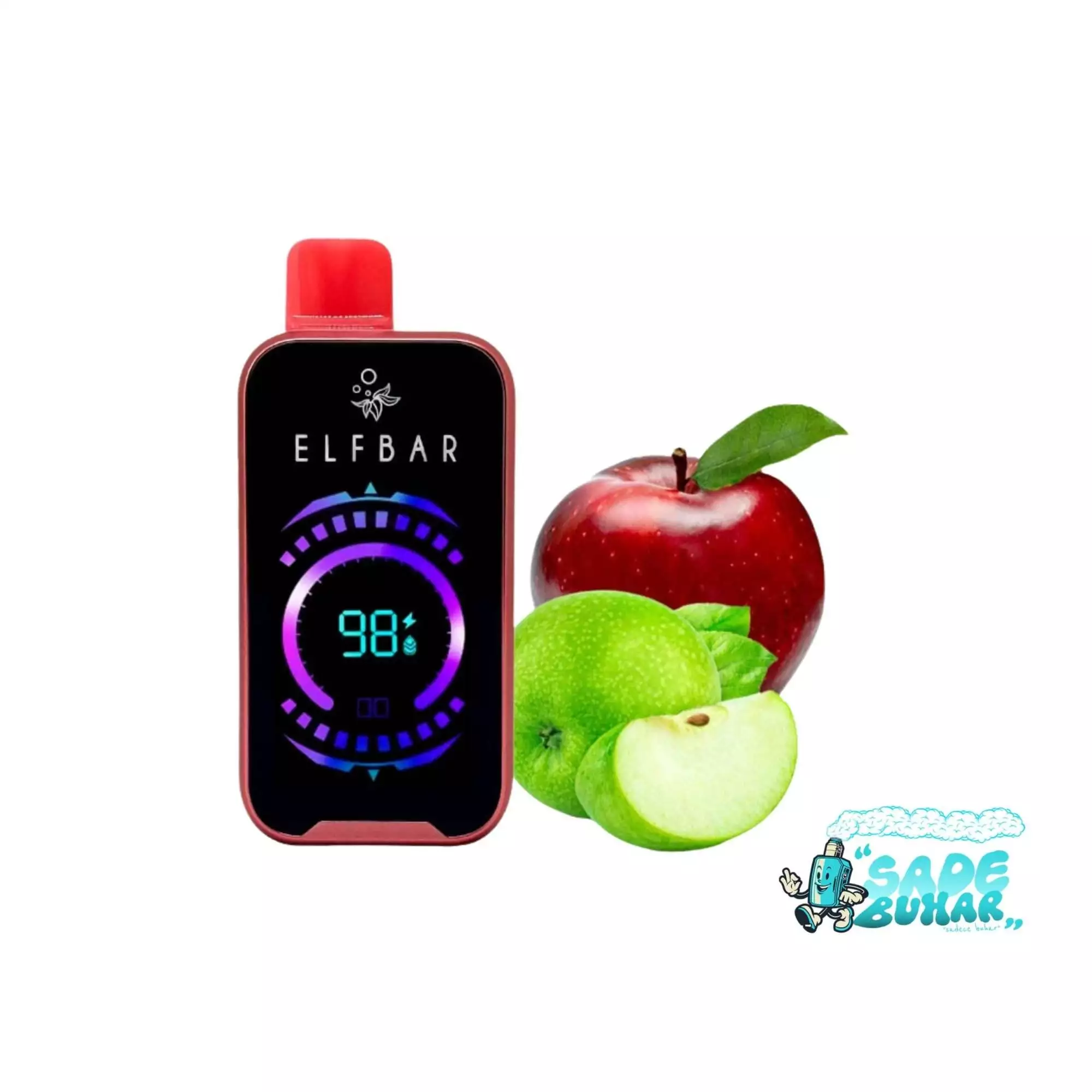 Elfbar D2 20000 Double Apple - Görsel 1
