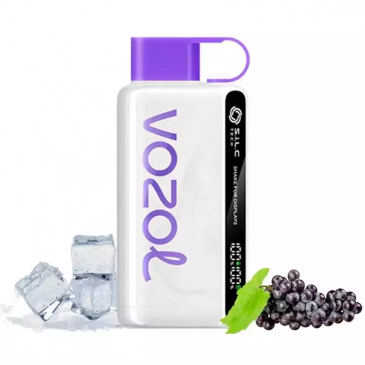 Vozol 12000 Grape Ice - Görsel 1