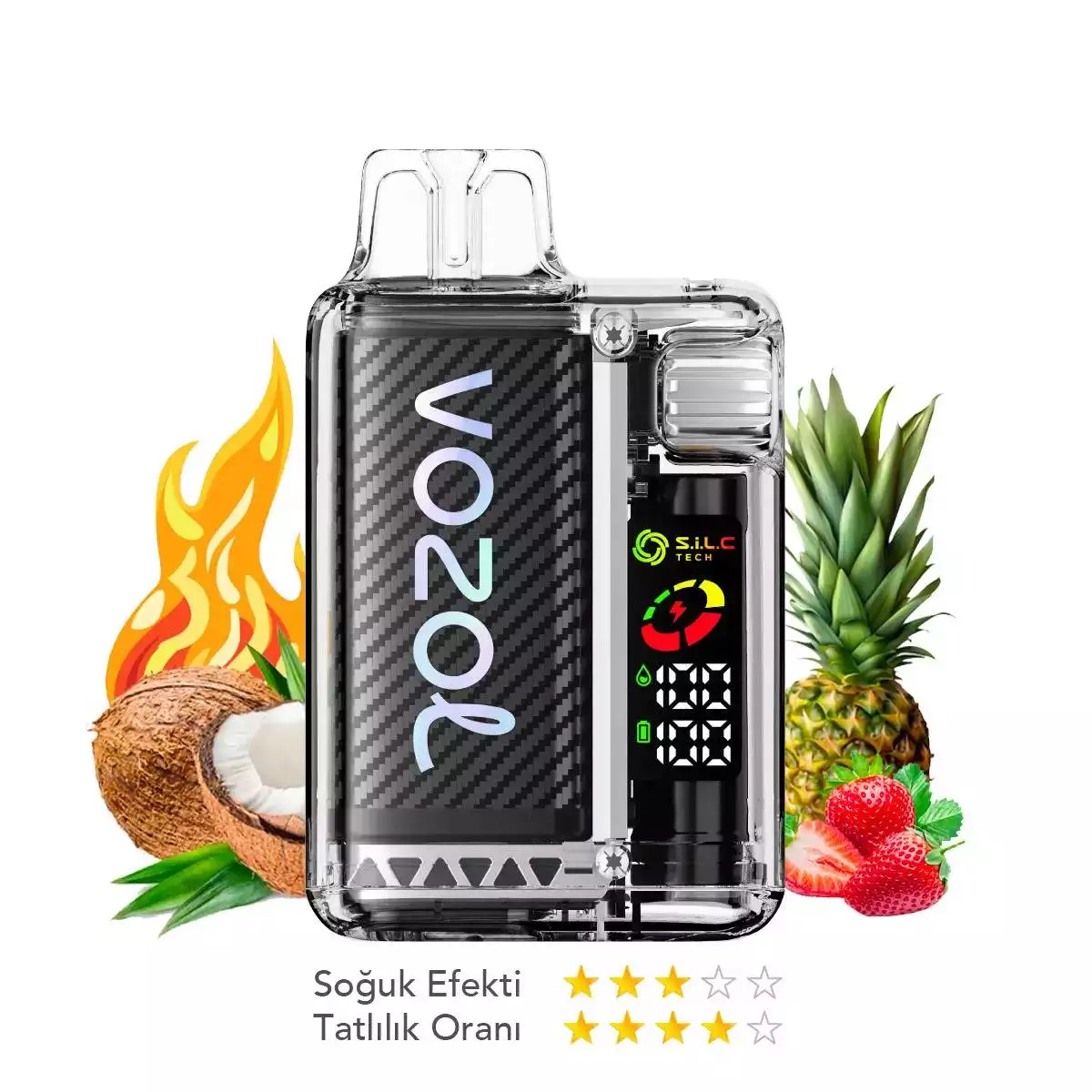 Vozol Vista 20000 Lava Fire - Görsel 1