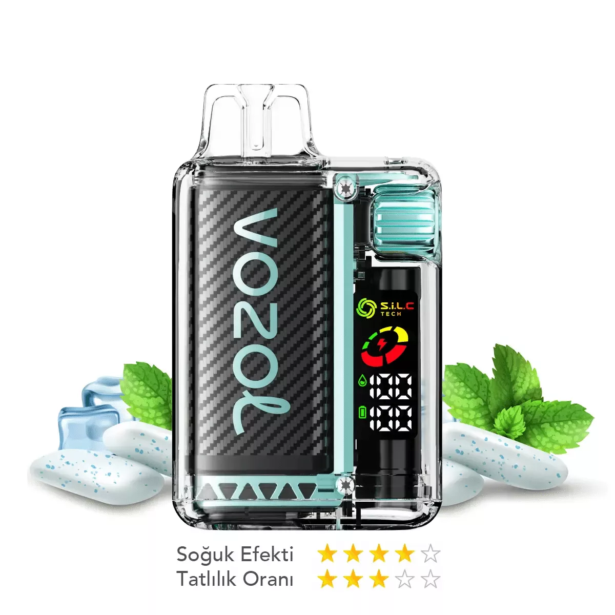 Vozol Vista 20000 Miami Mint - Görsel 1