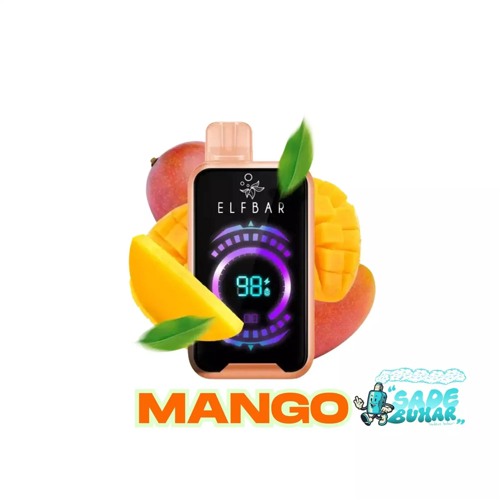Elfbar D2 20000 Mango - Görsel 1