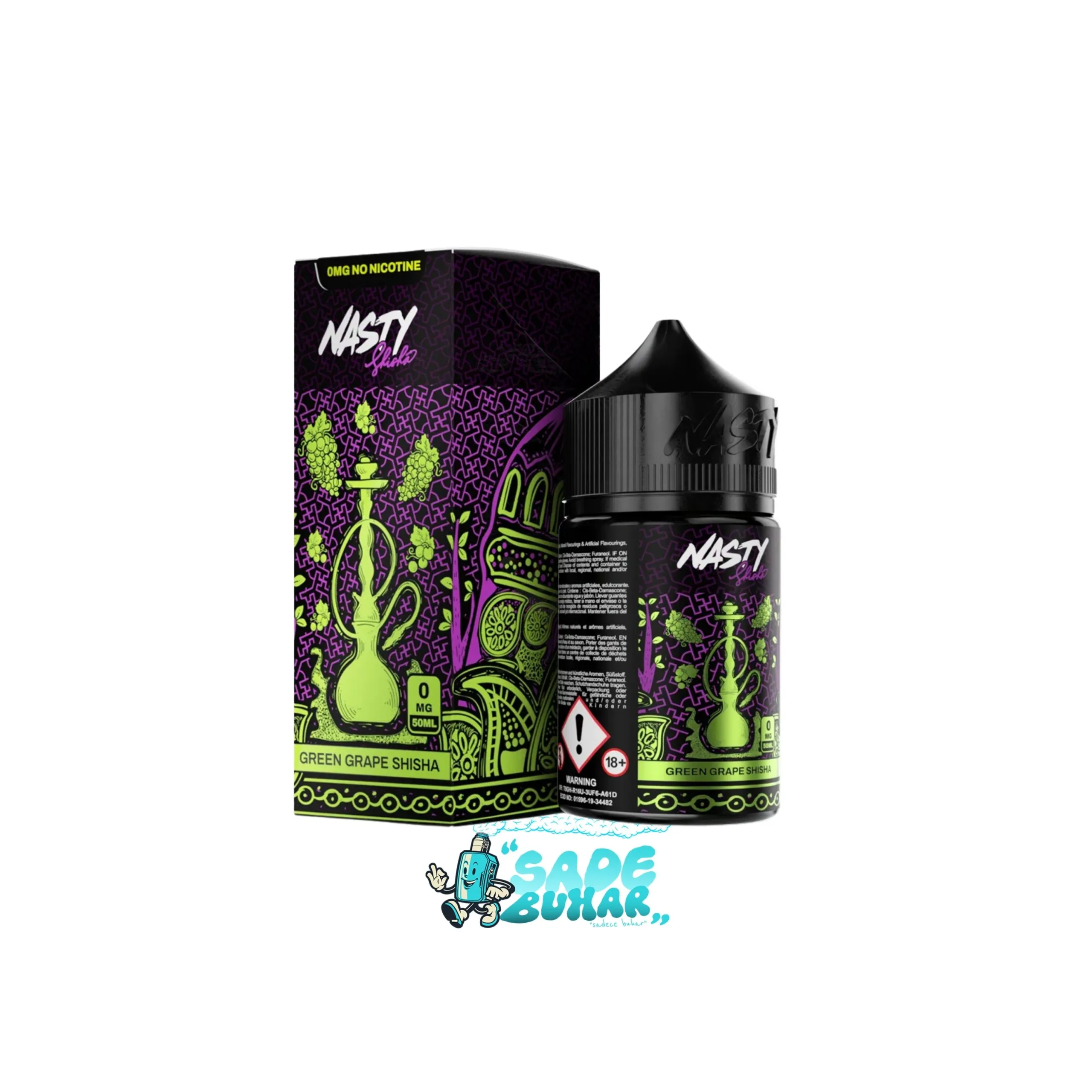 Nasty Juice Green Grape Shisha