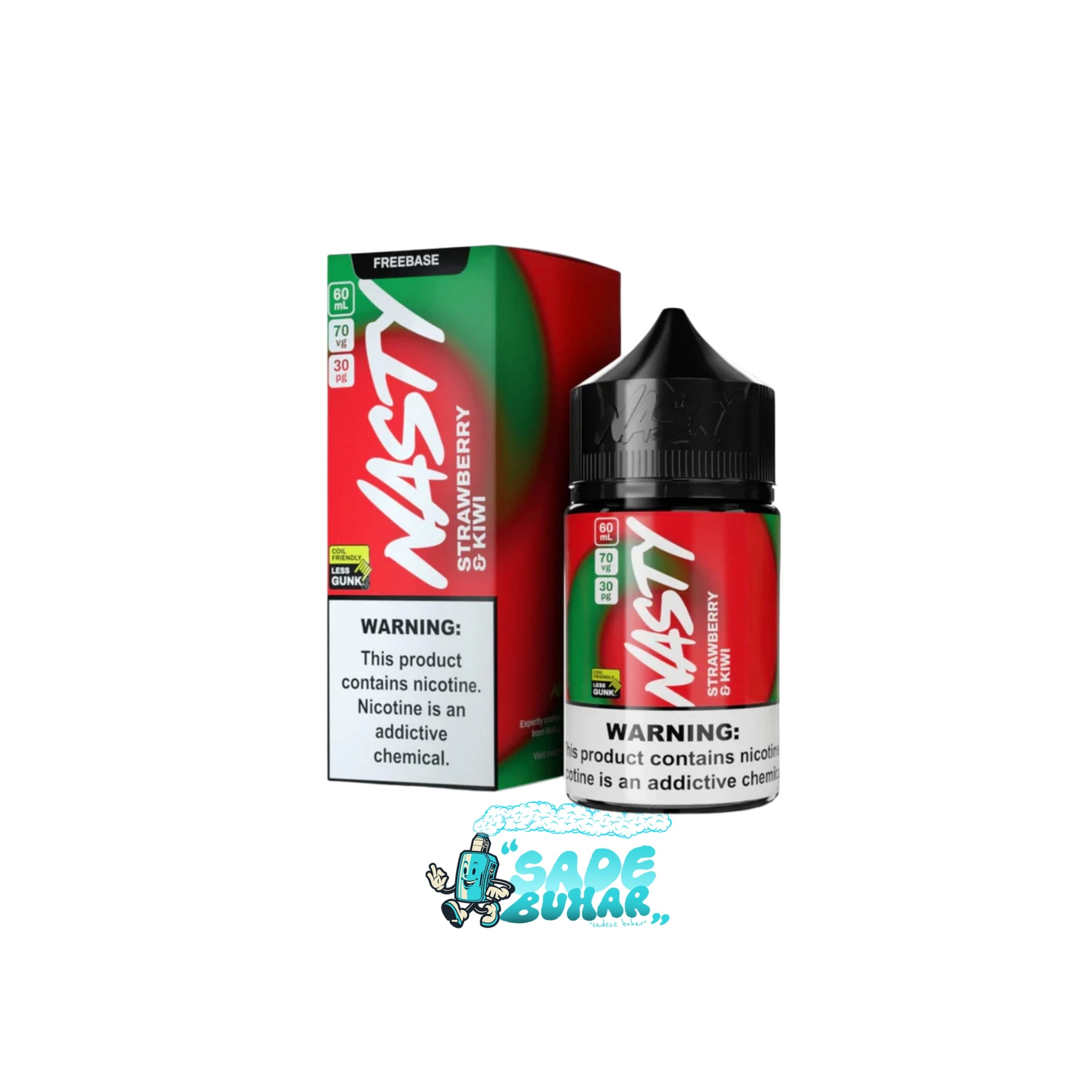 nasty-strawberrykiwi-sadebuhar Nasty Juice Strawberry Kiwi