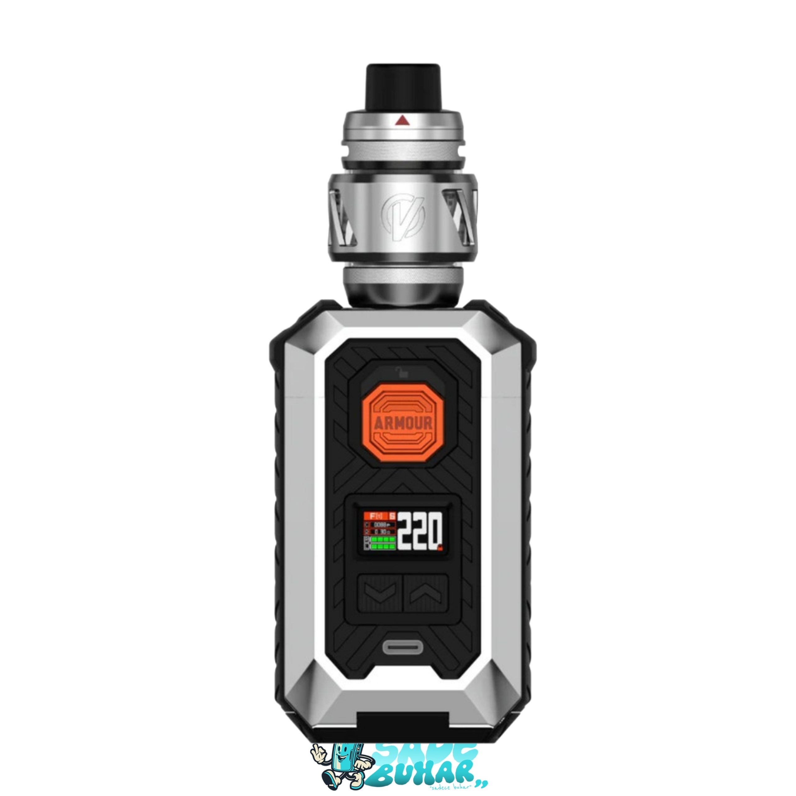 vaporesso-armour-max-silver-sadebuhar Vaporesso Armour Max