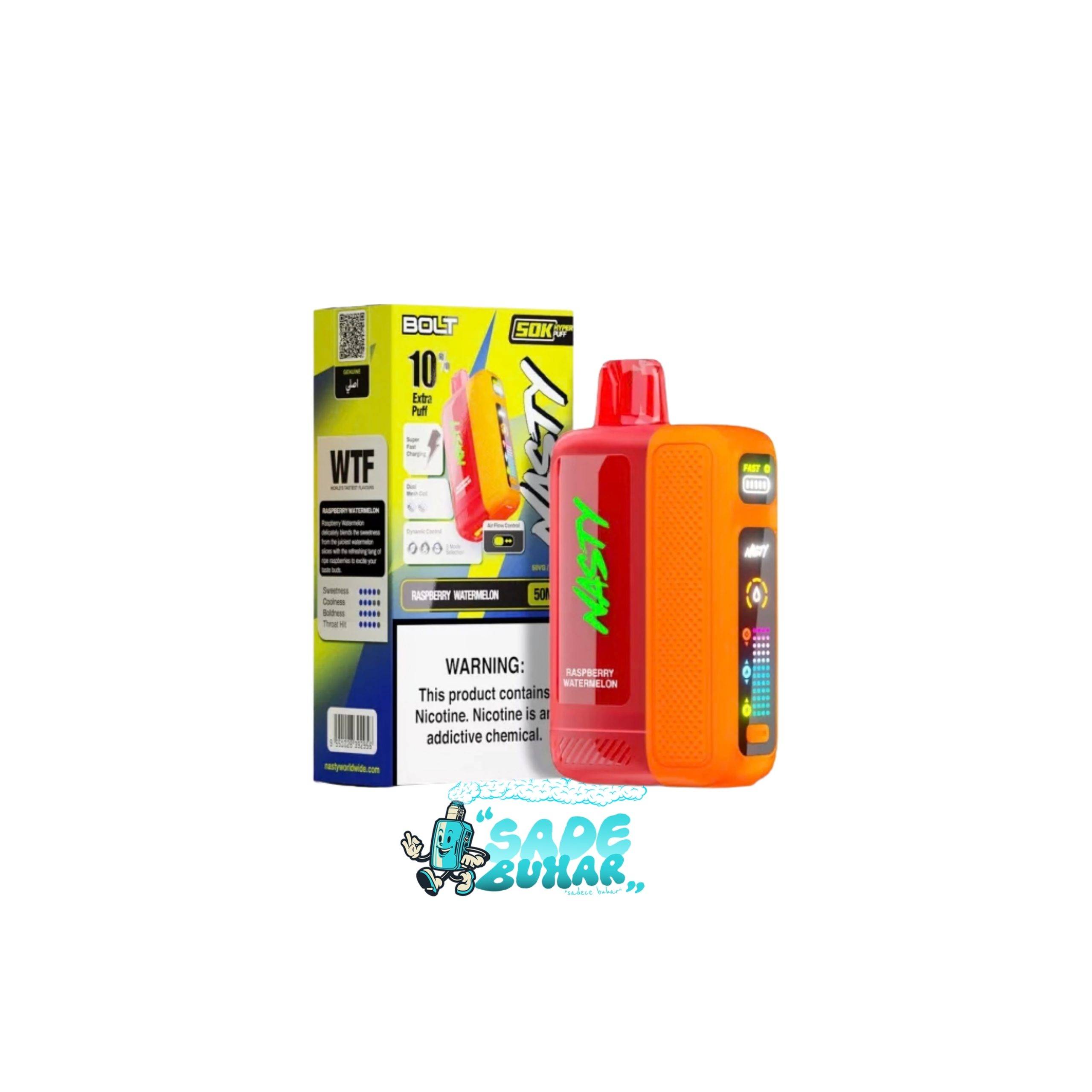 nasty-bolt-50k-raspberry-watermelon-sadebuhar Nasty Bolt 50000 Raspberry Watermelon