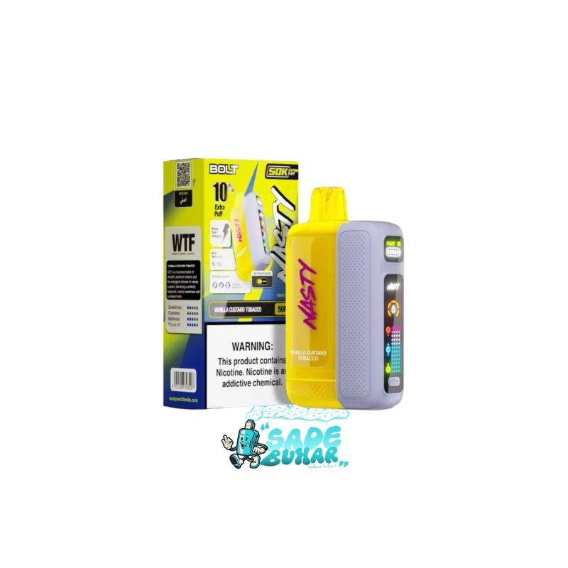 nasty bolt 50k vanilla custard tobacco 1