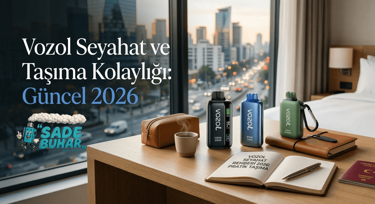 2026’da Vozol Pod Sistemleri ile Seyahat Rehberi: Taşıma Kolaylığı ve Maksimum Performans