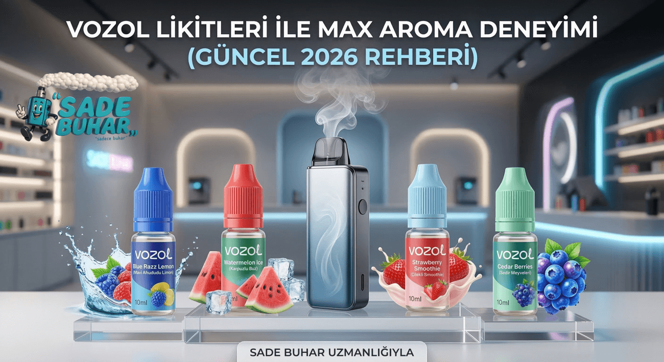 Vozol Likitleri ile Aromalı Elektronik Sigara Deneyimi Nasıl Maksimuma Çıkarılır? (Güncel 2026 Rehberi)