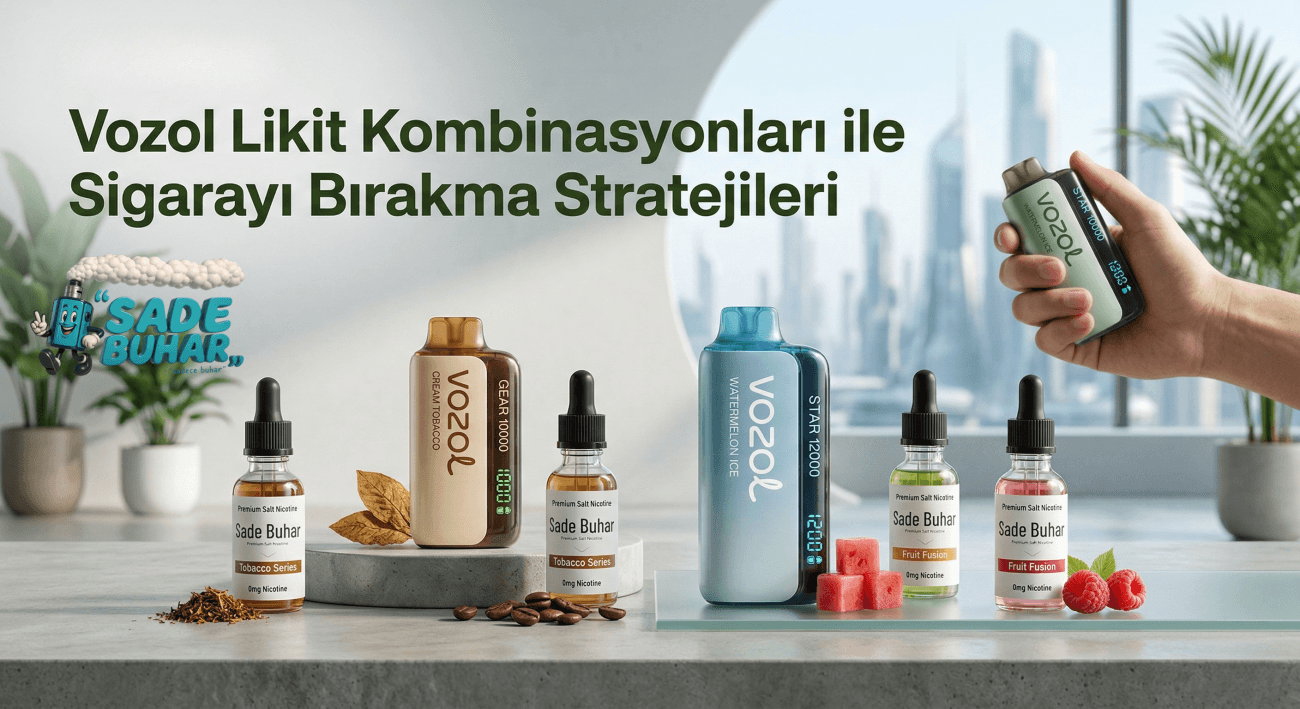 Vozol Likit Kombinasyonları ile Sigarayı Bırakma Stratejileri: 2026 Güncel Rehber
