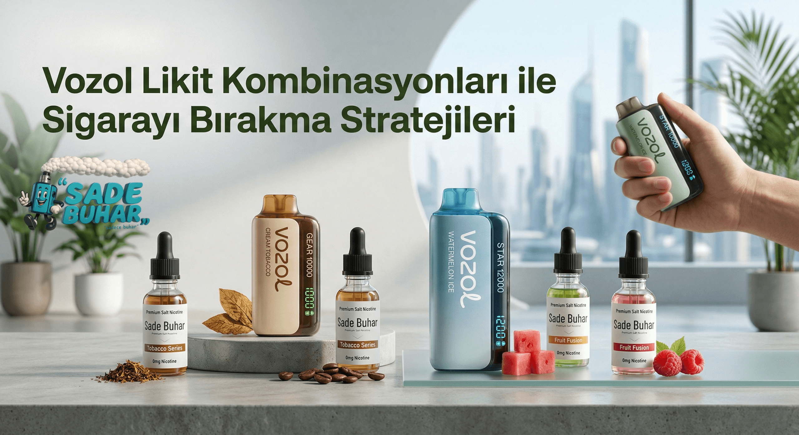 Vozol Likit Kombinasyonları ile Sigarayı Bırakma Stratejileri: 2026 Güncel Rehber