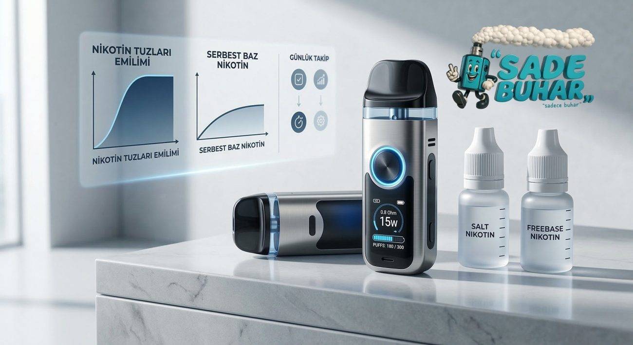Pod Sistemleri Nikotin Kontrolü: Elektronik Sigara Kullanımında 2026 Rehberi