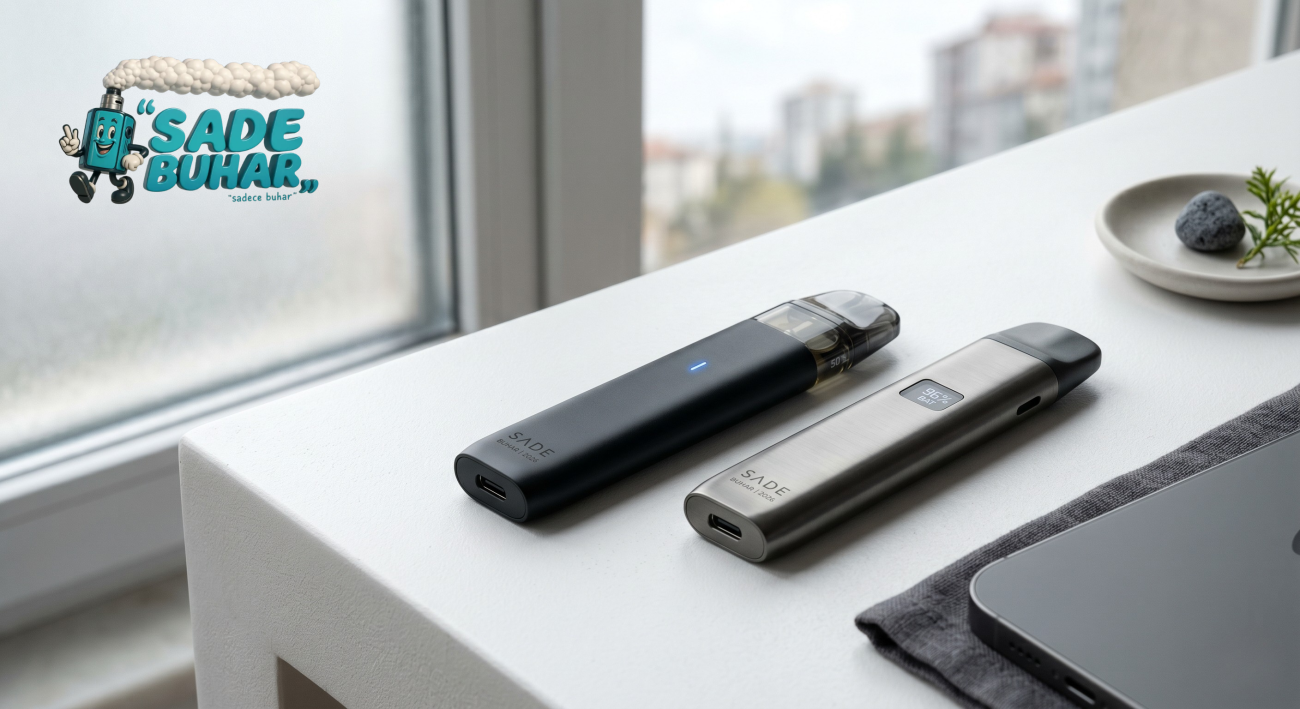 Pod Cihazlarıyla Minimalist Buhar Deneyimi: Sade ve Şık Kullanım