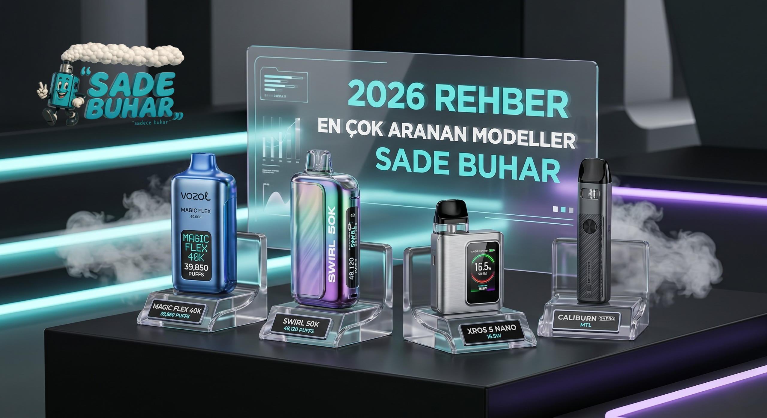 Puff ve Pod Cihazlarında En Çok Aranan Modeller Güncel 2026 Rehber