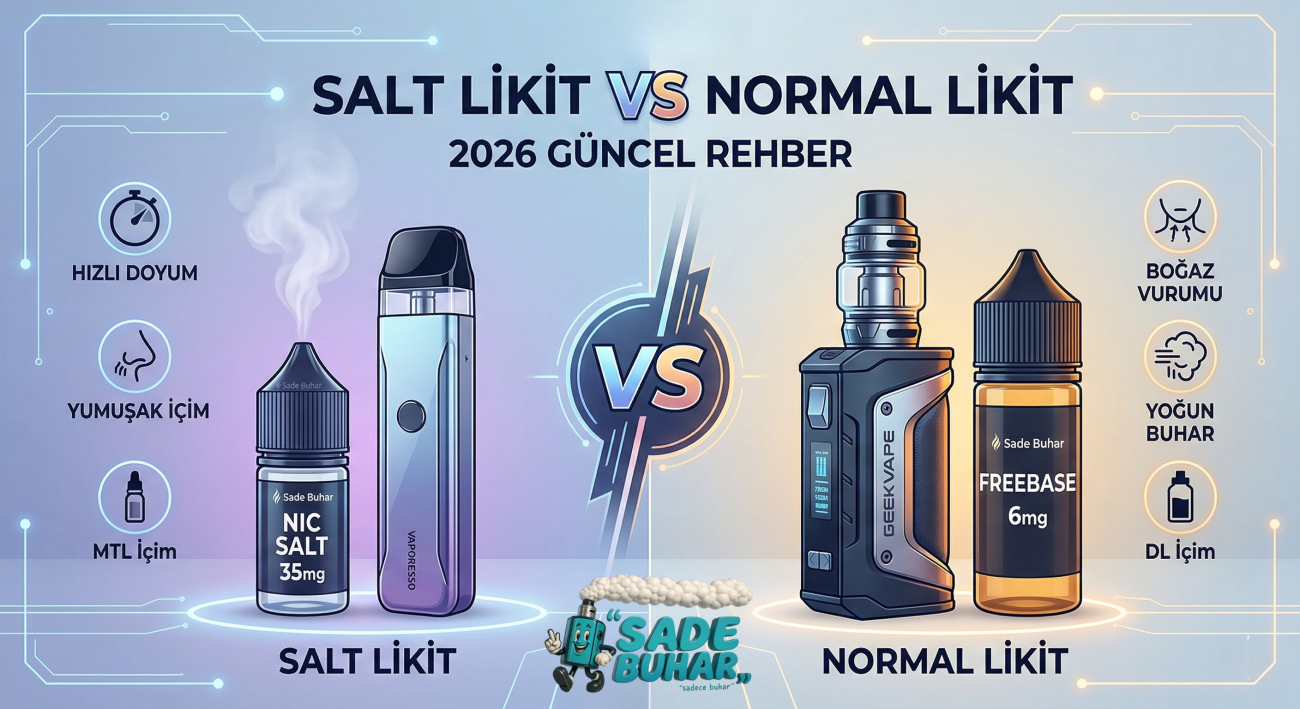 Salt Likit vs. Normal Likit: 2026 Güncel Rehber