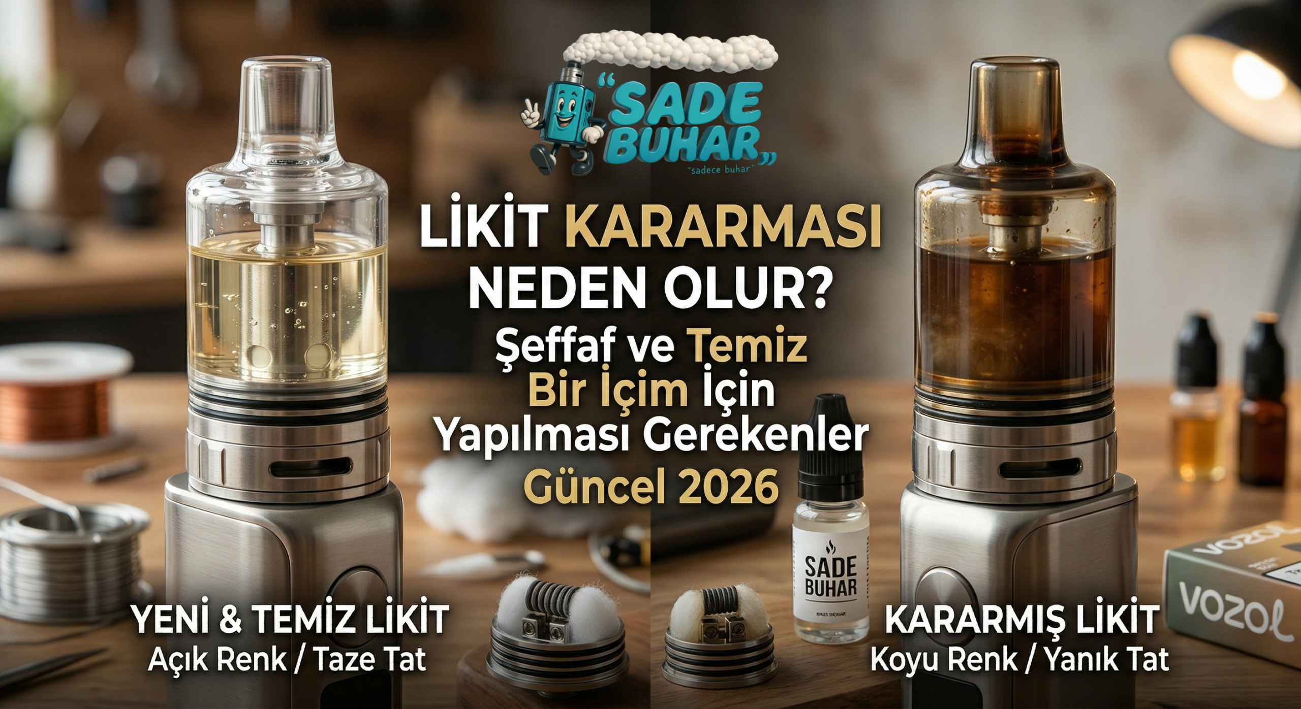 Likit Kararması Neden Olur? Şeffaf ve Temiz Bir İçim İçin Yapılması Gerekenler (Güncel 2026)