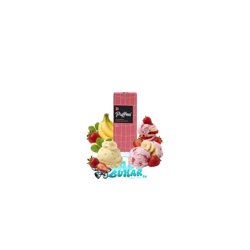 Puffmi Strawberry Banana Icecream Salt